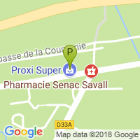 carte de la Pharmacie  Savall