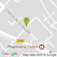 carte de la Pharmacie Cottin Jacques