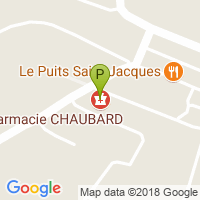 carte de la Pharmacie Chaubard