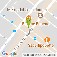 carte de la Pharmacie Jaures Puteaux