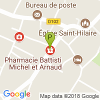 carte de la Pharmacie Battisti