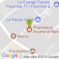 carte de la Pharmacie Arsene et Banel