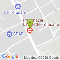 carte de la Pharmacie Tolosane