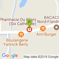 carte de la Pharmacie Fourdinier