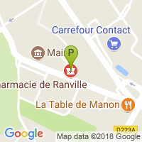 carte de la Pharmacie de Rainville