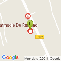 carte de la Pharmacie de Reignac