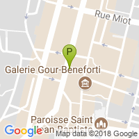 carte de la Pharmacie du Centre