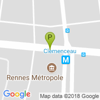 carte de la Pharmacie Clemenceau