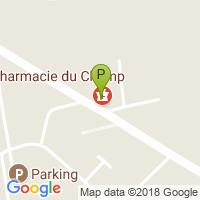 carte de la Pharmacie du Champ