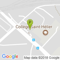 carte de la Pharmacie Saint Helier