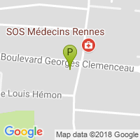 carte de la Pharmacie Kerangal