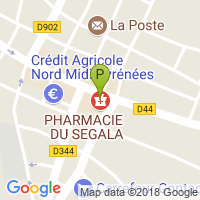 carte de la Pharmacie du Segala