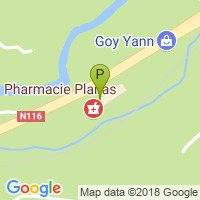 carte de la Pharmacie Planas