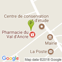 carte de la Pharmacie Legent