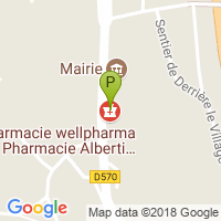 carte de la Pharmacie Alberti