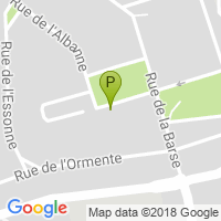 carte de la Pharmacie de la Roue