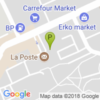 carte de la Pharmacie de la Poste