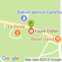 carte de la Pharmacie Faure