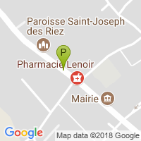 carte de la Pharmacie Lenoir Baude