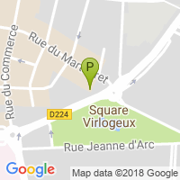 carte de la Pharmacie du Parc