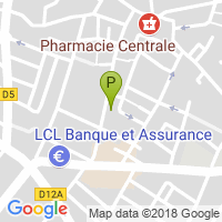 carte de la Pharmacie Fons-Gardies