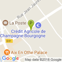 carte de la Pharmacie d'Aix