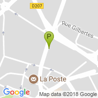 carte de la Pharmacie de la Poste