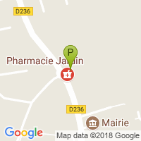 carte de la Pharmacie Jardin