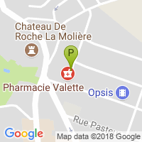 carte de la Pharmacie Valette