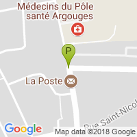 carte de la Pharmacie d'Argouges