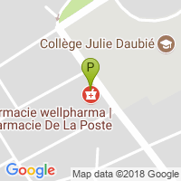 carte de la Pharmacie de la Poste