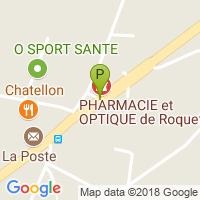 carte de la Pharmacie Barbry