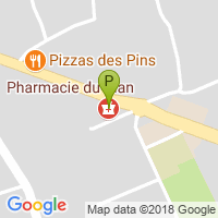 carte de la Pharmacie du Plan