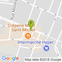 carte de la Pharmacie Saint Marc