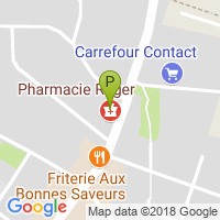 carte de la Pharmacie Roger