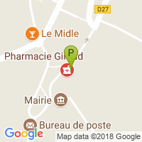 carte de la Pharmacie Giraud