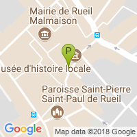 carte de la Pharmacie de l'Hotel de Ville