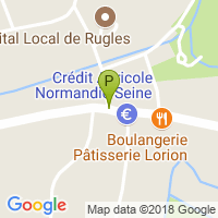 carte de la Pharmacie de la Risle