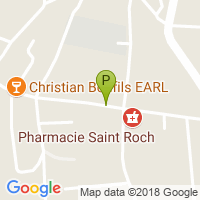 carte de la Pharmacie Saint Roch