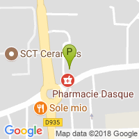 carte de la Pharmacie Dasque