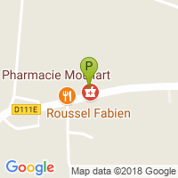 carte de la Pharmacie Moullart