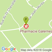 carte de la Pharmacie Galerneau