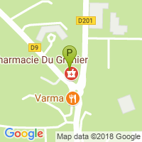 carte de la Pharmacie du Granier