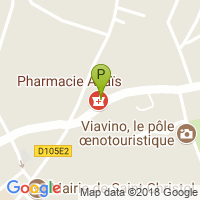 carte de la Pharmacie Saint Christol