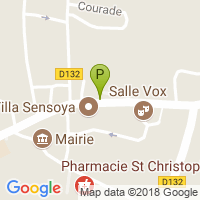 carte de la Pharmacie Saint Christophe