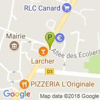 carte de la Pharmacie Centrale