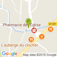 carte de la Pharmacie de l'Eglise