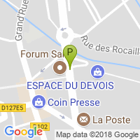 carte de la Pharmacie du Forum