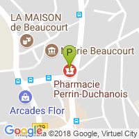 carte de la Pharmacie Perrin Duchanois