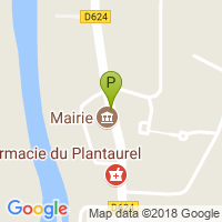 carte de la Pharmacie de Plantaurel